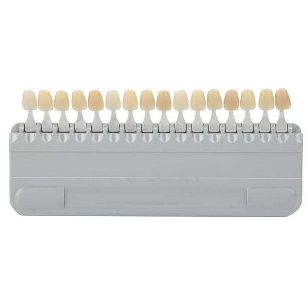 Guide 16 Color Shade Guide Teeth Whitening Shade Guide Color