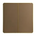 thumbnail image 4 of Elegant Decor Soft corner metal square mirror 48x48 inch in Brass, 4 of 10