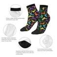 thumbnail image 5 of Naloa Colorful Lizards Ankle Socks for Women Non Slip Socks No Show Socks Classic Low Cut Casual Socks Casual Socks, 5 of 7