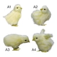 thumbnail image 3 of Mini Easter Chicks Yellow Easter Chenille Chicks Cute Complete Easter Chicks Easter Party Chicks, 3 of 10