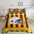 thumbnail image 2 of Erosebridal Rugby Helmet Comforter Sets King Size,Sports Theme Comforters & Duvets,Football City Bedding King Comforter Set For Boys Kids,Microfiber Bedroom Decoration Reversible,3-Piece, 2 of 7