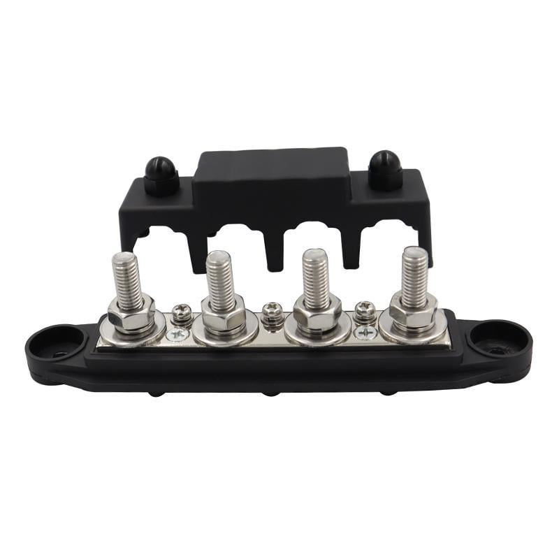 48V 250A 4 Way Bus Bar Ground Distribution Block Panel Power