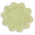 thumbnail image 6 of Home Weavers Allure Collection Bathroom Rug 100% Cotton Tufted Round Shape Bathroom Rug, Soft & Absorbent Bath Rugs, Non-Slip Bath Rug, Machine Wash Dry Bath Mats - 30" Round, Green, 6 of 7