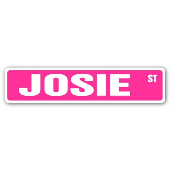 Josie Street [3 Pack] of Vinyl Decal Stickers |for Laptop Car