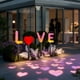 thumbnail image 5 of Decoraciones para San Valentín, adornos para San Valentín, regalos para San Valentín, luces solares LED para San Valentín, elementos de formas clásicas para San Valentín, decoración navideña para jard, 5 of 6