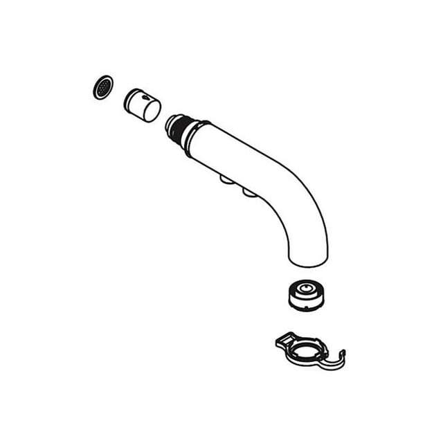 Kohler K-1148476-CP Kitchen Faucet Spray Head, Polished Chrome