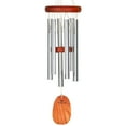 thumbnail image 4 of Woodstock Wind Chimes Signature Collection, Amazing Grace Chime, Small 16'' Silver Wind Chime AGSS, 4 of 9