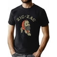 thumbnail image 1 of Camiseta negra y dorada con licencia de ZIG-ZAG Boris - Algodón, cuello redondo, manga corta | Perfecta para actividades al aire libre, yoga, entrenamiento y running | Ideal para adultos y adolescente, 1 of 6