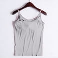 thumbnail image 5 of Only Moment Outdoor Sleeveless Top modal Tanks & Camis Women's Sleeveless Short Top Summer Tops Casual Sleeveless Shirts for Daily Light Ashy,XXXL, 5 of 7