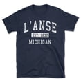 thumbnail image 1 of L'anse Michigan Classic Established Men's Cotton T-Shirt, 1 of 1