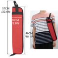CashBeat Universal Drum Stick Bag, Red Drumstick Case Holder for All