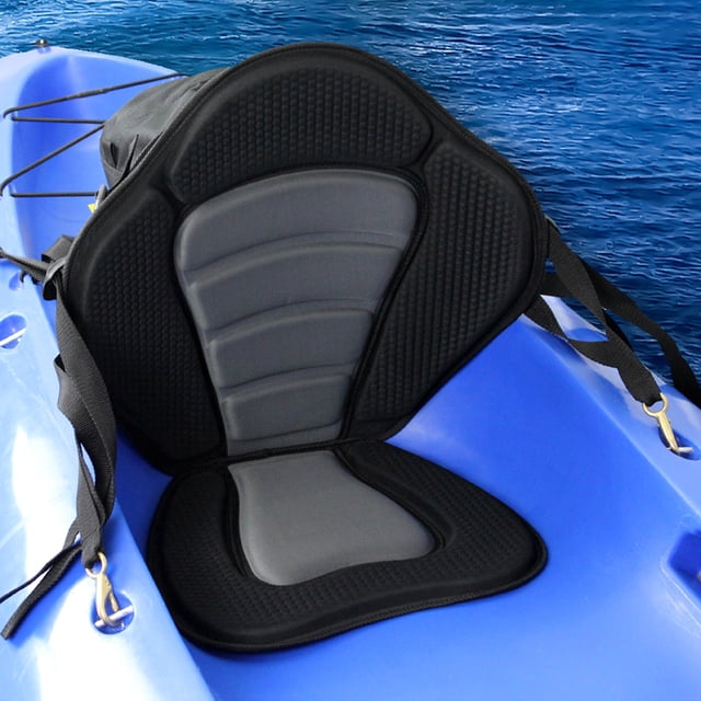 Kayak Seat Comfortable Sit On Cushioned Backrest Cushioned Backrest Adjustable Quickly Dry Back Support Cushion Accessories Drifting Rowing