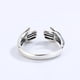 thumbnail image 5 of Moda amor abrazando pareja anillo apertura anillo joyería 1 pieza anillo Wmkox8yii  fajkfhkj2297, 5 of 9