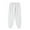 White, variant on Diufon Men's Athletic Running Pants Casual Elastic Waisted Drawstring Wide Leg Loose Sweatpants with Pockets