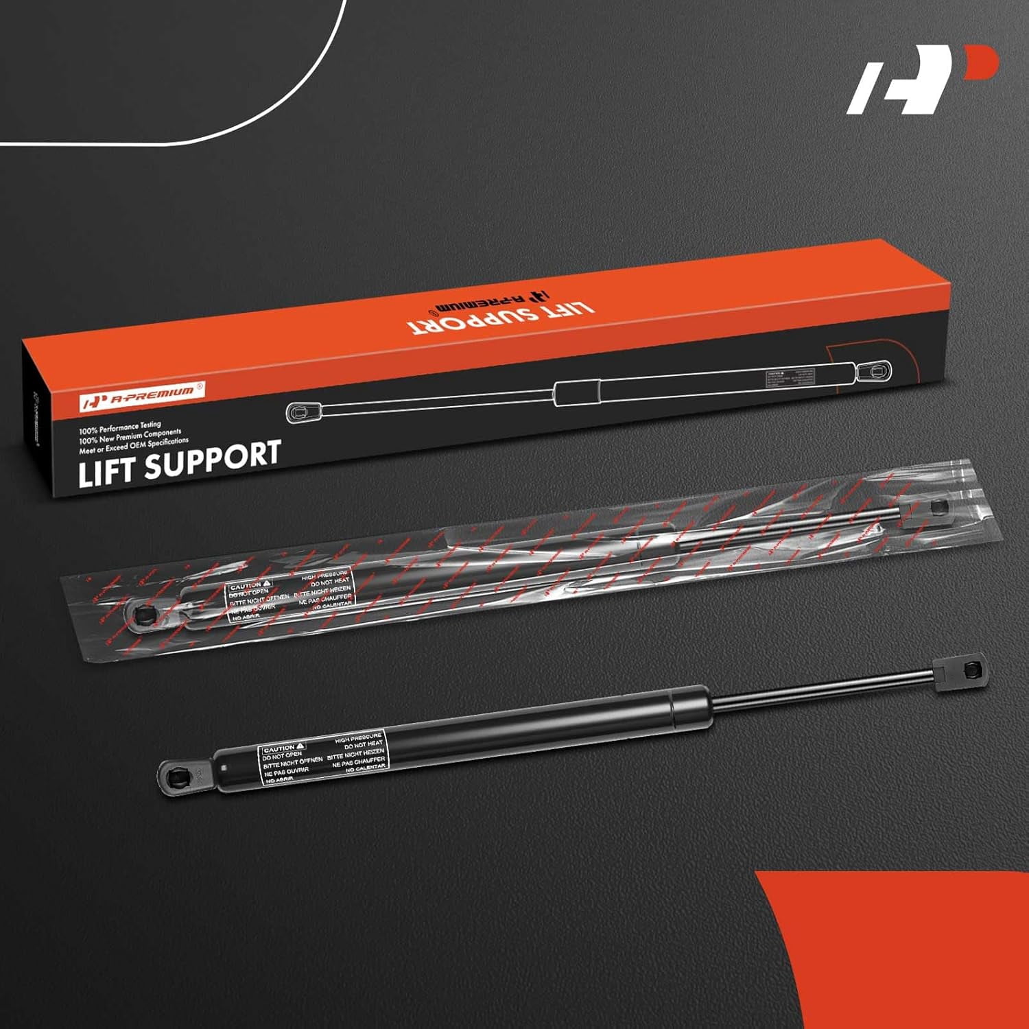 A-Premium Hood Lift Supports Shock Struts Replacement for Buick Century Regal 1997-2005 Chevrolet Impala 00-05 Intrigue Grand Prix 98-02 2-PC Set