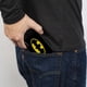 thumbnail image 5 of Cartera plegable de PU con hebilla para hombre, color amarillo y negro, 4,0" x 3,5", 5 of 5