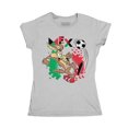 thumbnail image 1 of Playera Fan Army Looney Tunes Talla 6 Coyote México Mundial Manga Corta Gris, 1 of 4