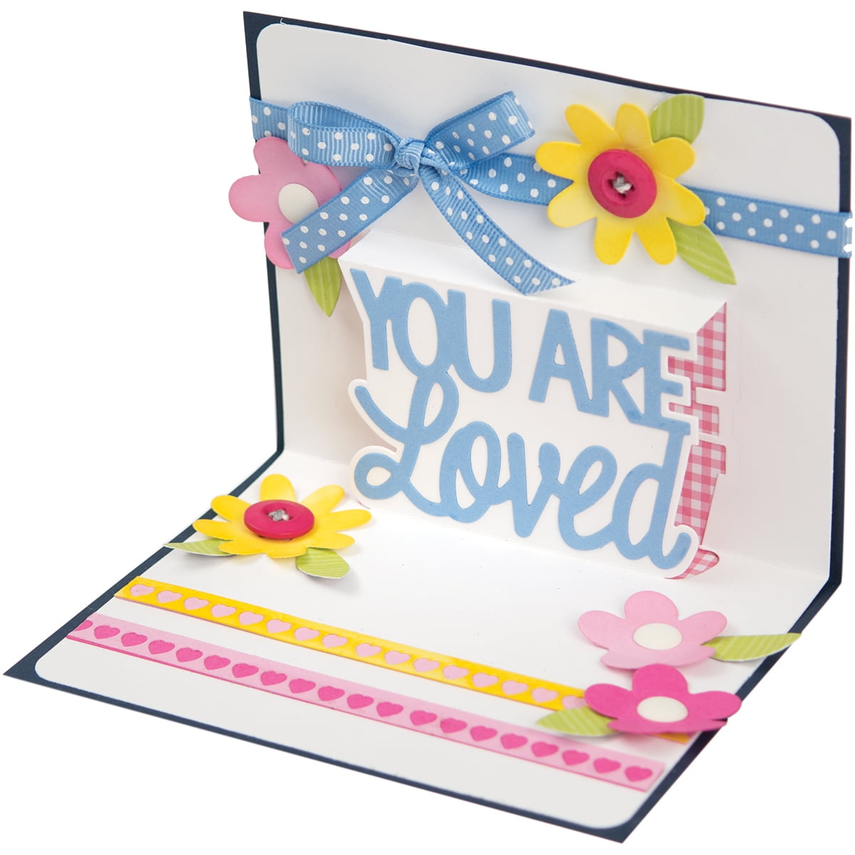 Sizzix Thinlits Drop-Ins Dies by Stephanie Barnard 4/Pkg-You Are Loved 3D