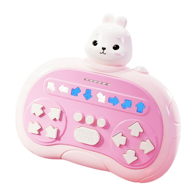 Máquina de juego de ritmo Máquina de juego de rompecabezas portátil Máquina de consola de ritmo portátil Conejito