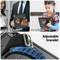 thumbnail image 5 of for Kids Rugged Heavy Duty Case for iPad 10th Gen 10.9 Inch 2022, Shockproof 360 Degree Rotatable Kickstand with Handstrap Protective Hybrid Cover Case for iPad 10th Generation, Black, 5 of 10