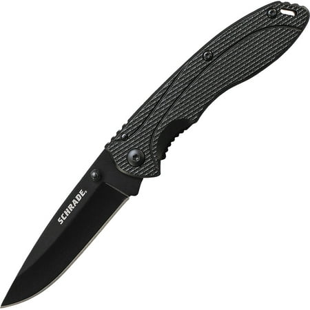 Schrade SCH106ALBK Folding Knife 3.75