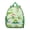 Green-112, variant on Nature Frog Student Backpack – Green Frog Cartoon Print With Cute Forest Mushroom Flower Pattern