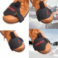 thumbnail image 3 of Yuarrent Almohadilla de cambio de marchas de motocicleta, zapatos de cambio de marchas de goma, botas, Protector de desgaste, protectores de Ciclismo negro rojo 42.5*8 cm, 3 of 6