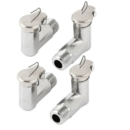 Unique Bargains Machine Repair Part Metal Oil Lubricating Grease Cup 4pcs