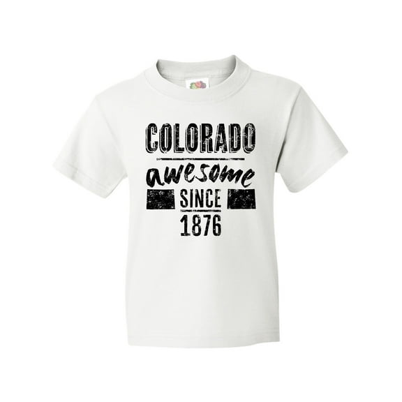 Inktastic Colorado Awesome Since 1850 Youth T-Shirt