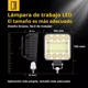 thumbnail image 5 of Par Faros Auxiliares Auto Moto Antiniebla Auxiliar4x4 128led, 5 of 8