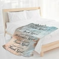 thumbnail image 4 of Bible Verse Blanket Christian Gifts for Women, Religious Gifts Healing Throw Blanket with Inspirational Thoughts and Prayers, Soft Fleece Blanket Birthday for Women 40"X50", 4 of 5