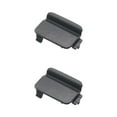thumbnail image 3 of maskred X5 00-06 Black Rear Bumper Trim Bar Cover Mount Tow for Hole For E60 2Set, 3 of 6