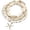 Beige 1Pack, variant on Anklets Bracelet For Women Colorful Stackable Anklet Boho Seashell Beaded Anklet Hawaii Summer Beach Surfer Anklets