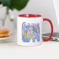 thumbnail image 3 of CafePress - Game On Mugs - 11 oz Ceramic Mug - Novelty Coffee Tea Cup, 3 of 4