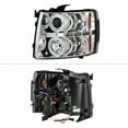 thumbnail image 2 of Spyder For Chevy Silverado 1500 2007-2013 Projector Headlights Pair LED - Halo LED | 5009500, 2 of 6