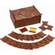 thumbnail image 1 of Juego de bobinas de madera, caja organizadora de hilos de bordar con bobinas, herramienta de almacenamiento para hilo, alambre y manualidades de costura, 3,8 x 3,8 x 0,4 cm, 1 of 6