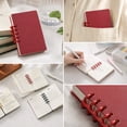 thumbnail image 5 of A7 Mini Portable Loose-Leaf Notebook Refillable, Pocket Size, 1 Pack, Paper Cover, 5 of 6