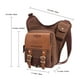 thumbnail image 2 of Bolso bandolera de hombro de lona vintage KAUKKO SG255-Coffee, 2 of 5