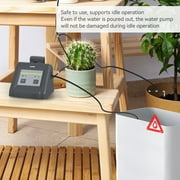 طقم ري بالتنقيط الداخلي من RainPoint مع مضخة مياه Wi-Fi يتم التحكم فيها عن طريق التطبيق ونظام ري أوتوماتيكي للنباتات المحفوظة في الأصص والشرفة
