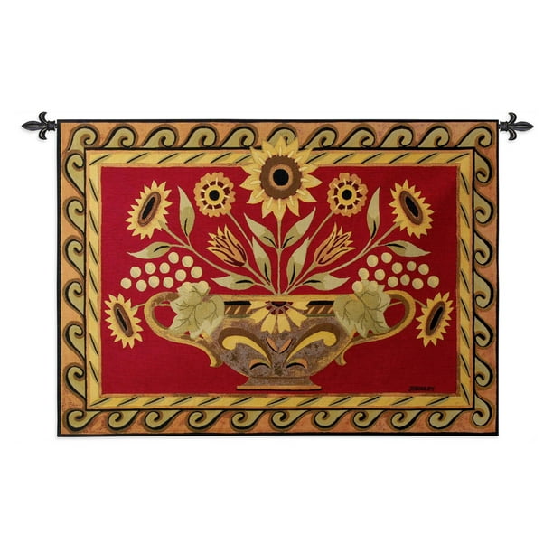 Fine Art Tapestries Provence Floral Wall Tapestry