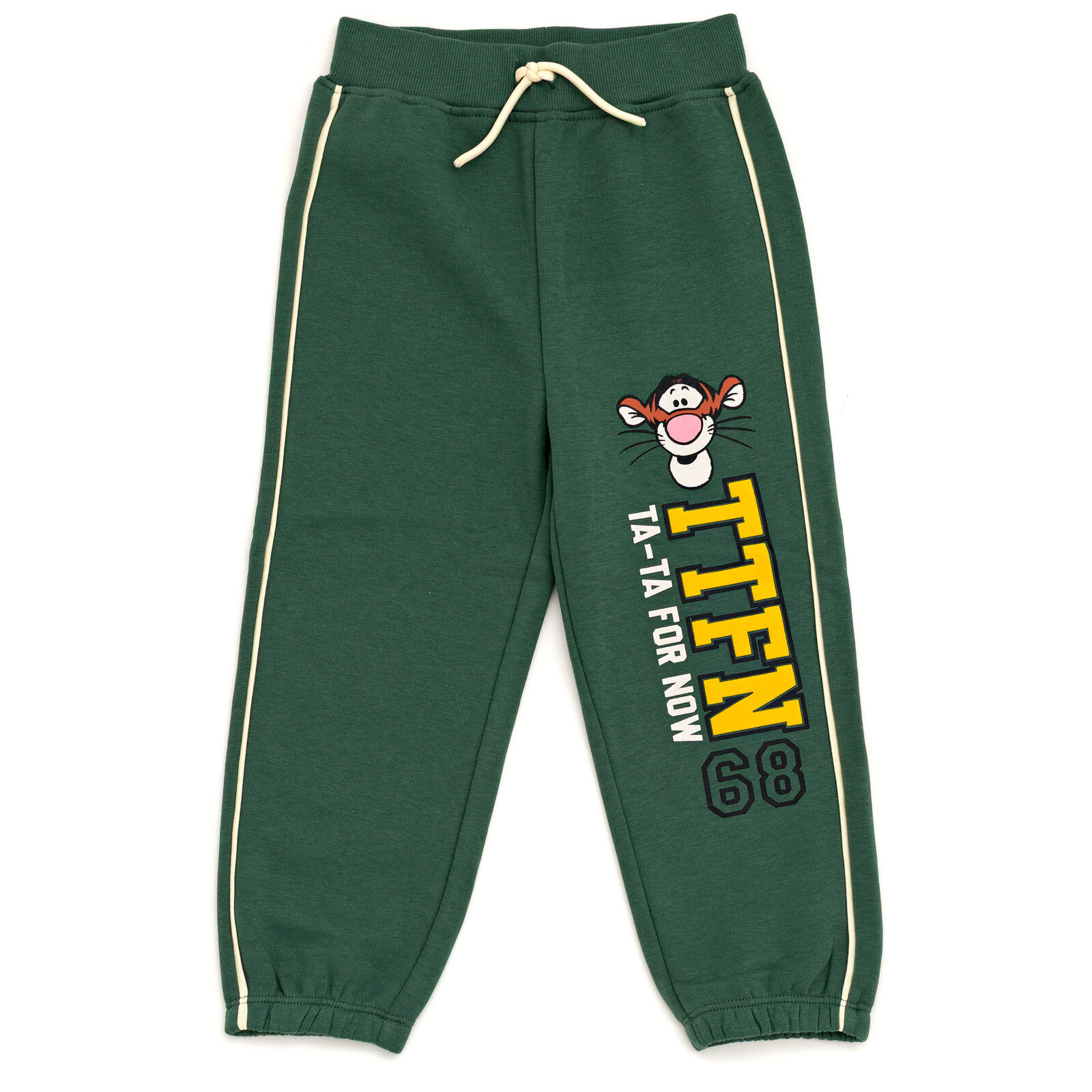 Disney Winnie the Pooh Baby Boys' Fleece Sweatshirt and Pants Set Tigger Dark Green