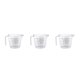 thumbnail image 5 of Monstrate 150/300/600ml Plastic Measuring Cups Pastry Kitchen Liquid Measurement Multi Tool Container Measure Cooking Jug Type1 NO1, 5 of 6