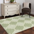 thumbnail image 3 of Sage Green Morocco Area Rugs 3'x5', Washable Small Throw Rugs for Living Room Bedroom, Vintage Abstract Geometric Pattern Indoor Outdoor Rug Non-Slip Low Pile Carpet Runner Reversible Floor Mats, 3 of 8