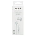 thumbnail image 3 of Sony MDR-EX14AP Wired In-ear Earbud Headphones with Microphone, White, 3 of 5