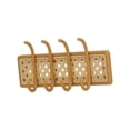 thumbnail image 2 of 1/6 Ganchos para Abrigos de Casa de Muñecas Modelo de Muebles de Simulación Accesorio de Guardarropa de Salón en Miniatura Perchero Accesorios de Foto Color de la madera, 2 of 8