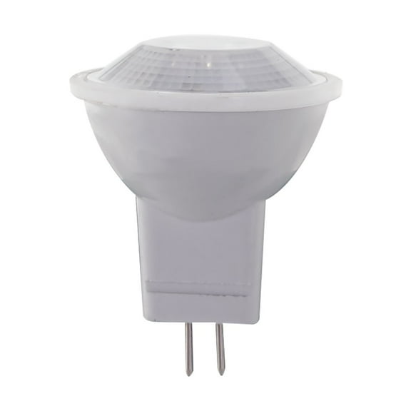 Satco 2 Watt MR11 LED - GU4 base - 3000K - 12 Volt - 36 deg. Beam Angle - 2-Card