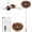 Beige Brown, variant on Ceiling Fan Cleaner Duster Reusable Microfiber Ceiling Fan Blade Cleaner Removable Duster with Extension Pole Adjusts 13 to 49.7 Inch for Cleaning Walls Bookshelves Furniture Door Window Top (Yellow)