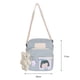 thumbnail image 3 of Bolsa de hombro japonés Nylon lindo transparente Kawaii niñas estudiante de mensajero Tmvgtek Para Estrenar, 3 of 9