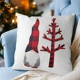 thumbnail image 3 of Nkmbld 4Pcs Christmas Decorative Throw Pillows, Super Soft and Comfortable Pillows Cover for Living Room Bedroom Sofa Couch Cushion Cover, 3 of 8