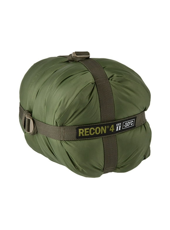 Elite Survival Systems Recon 4 Sleeping Bag, Rated to 14 Degrees Fahrenheit, Oli